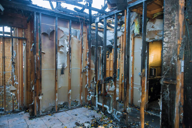 Professional Emergency Fire Cleanup technician working in Hudson, WI